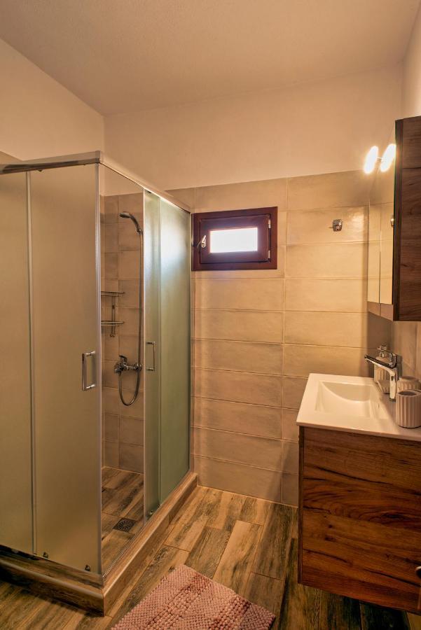 Anemolia Tiny Stone House Villa Palékasztro Kültér fotó