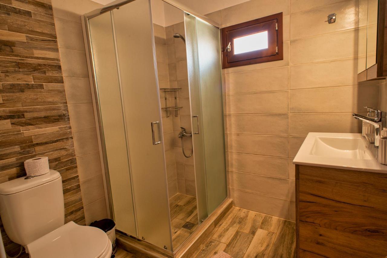 Anemolia Tiny Stone House Villa Palékasztro Kültér fotó